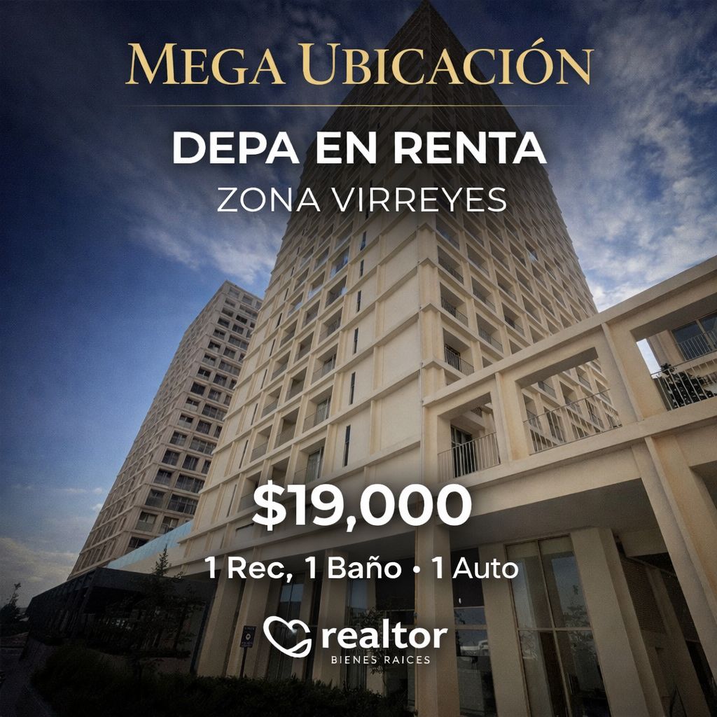 00184, DEPARTAMENTO NUEVO EN RENTA (ZONA VIRREYES)